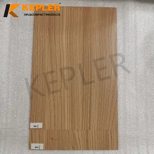 Fireproof Waterproof Wood Grain 0.7mm 0.8mm HPL Formica High Pressure Laminate Sheet For Kitchen Furniture Cabinet Cupboard