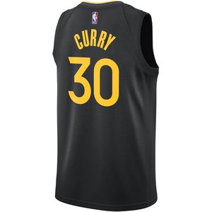Golden State Warriors Curry 30 Black Statement Edition Youth Swingman Jersey Vêtements de basket-ball anti-humidité - Product Image 3