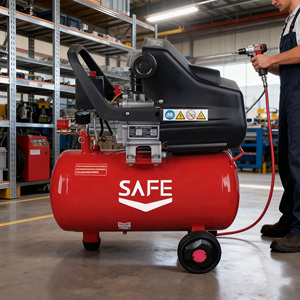 מדחס אוויר נייד אלחוטי מסוג בוכנה של SAFE Brand, דגם 24 ליטר, עם ערכת כלים חינם, ישירות מהמפעל - Product Image 1