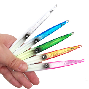 TGD Mejores Señuelos Jig 16 Ofertas Semanales 40g 60g 80g Señuelo Luminoso Tokayo Slow Jigging Madai Jig Caja con Adhesivos Weihai Top Umbrella Baits - Product Image 2