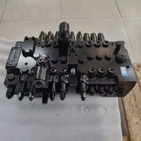 Vanne de distribution hydraulique d'origine pour mini-excavatrice Kobelco SK75-8 – Vanne de commande principale