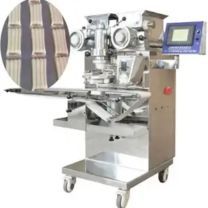 Máquina automática de incrustação de barra de data para churros recheados de alta capacidade, máquina para fazer tamale, Gnocchi, Aracini, Falafel