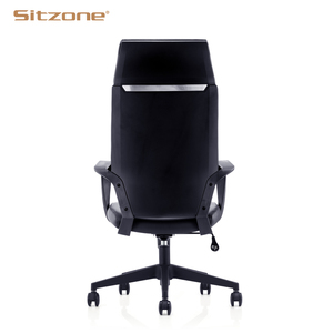<strong>Heated</strong> Modern Genuine Black Leather Swivel Executive Luxury <strong>Office</strong> <strong>Chair</strong> - Product Image 5