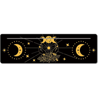 OWNSWING Support en bois en forme de lune pour cartes de tarot et grilles de cristal – Offre spéciale
