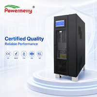 Powermerry 33-60 60kVA UPS Industrial en Línea Trifásico de Baja Frecuencia con Batería de Plomo-Ácido y Onda Sinusoidal Pura para Carga Médica Crítica