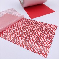 Rouleau d'étiquette de sécurité Laser Prime holographique argent étiquette inviolable VOID bon marché