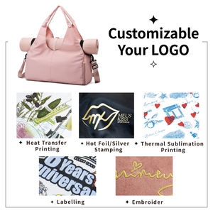 工場直販 大容量 ヨガバッグ シューズポケット付き 大型ヨガマットトート ヨガマットも収納可能 - Product Image 4