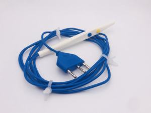 외과용 3 핀 바나나 플러그가 있는 일회용 전기 수술용 연필 압착 터미널 돔 스위치 * ABS 케이싱이 있는 2 개 - Product Image 2