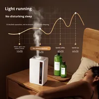 Diffuseur d'arômes commercial pour hôtel, pulvérisation automatique de brume, fonctionnement silencieux, petite taille pour chambre à coucher, salon de beauté, utilisation d'huiles essentielles