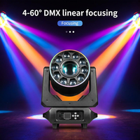 Projecteur LED professionnel 300W RGBW Bee Eye pour éclairage de scène, équipement DJ, discothèque, DMX512, CRI 90 élevé, thème