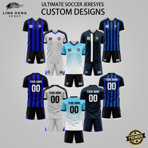 Set di Maglie da Calcio Personalizzate Economiche con Logo Gratuito, Traspiranti, Estive, Design Uniforme Sportiva - Product Image 2