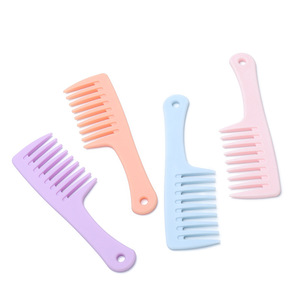 N + 1 nuovo pettine in arrivo a dente largo in ABS vendita calda vari colori pettini per capelli compatti antistatici - Product Image 3