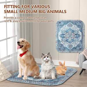 Factory Direct Sales Anpassbarer Druck Langlebige wieder verwendbare Welpen-Pee-Pads Super Absorbent 100% wasserdichte Hunde matratze - Product Image 5