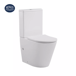 HY-6093B Chứng nhận CE hiện đại washdown thiết kế mới vuông <span class=keywords><strong>commode</strong></span> hai mảnh nhà vệ sinh phòng tắm thiết bị vệ sinh WC nhà vệ sinh - Product Image 5