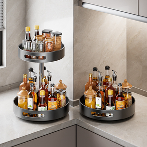 Suministro al por mayor de un solo nivel de Lazy Susan de acero al carbono, OEM ODM disponible, herrajes de cocina personalizados - Product Image 6