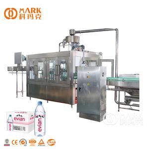 市販の小規模PETプラスチックボトル入りミネラルスプリング飲料純水洗浄充填キャッピングマシン - Product Image 1