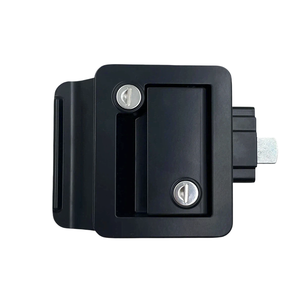 Serrure et poignée de porte extérieure en métal pour camping-car avec 2 clés pour <span class=keywords><strong>caravane</strong></span>, remorque, camion – Serrures de sécurité extérieures - Product Image 2