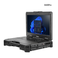 Ordinateur portable durci Getac X600 Pro, processeur Intel i5, Windows 11 Pro, stockage SSD, carte graphique dédiée, design extensible, nouveau modèle (version anglaise)