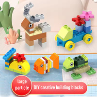Compatible avec les grands blocs de construction, accessoires de table polyvalents pour l'assemblage DIY, jouets éducatifs pour bébés garçons et filles