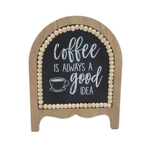 Оптовая продажа кофе-это всегда хорошая идея, деревянная настенная доска, вывеска для кофейного бара, кафе, домашний декор