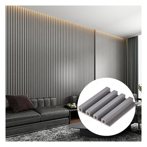 แผ่นไม้พลาสติกคอมโพสิตกันน้ำสำหรับติดผนังผนังผนังผนังด้านนอกด้านนอก WPC - Product Image 6