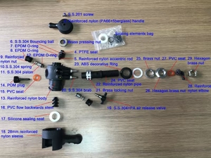 صنبور تعبئة زجاجات البيرة البلاستيكية متساوي الضغط، زجاجة بيجاسوس لمعدات التخمير في البار، قابلة للتخصيص - Product Image 6