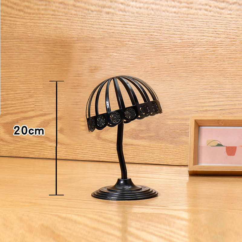 Post-style [hat circumference 40cm, height 20cm] Black