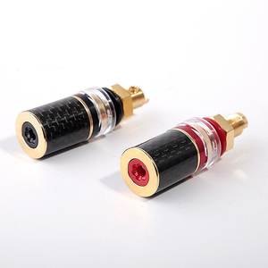Haut-parleur Audio Filetage Extérieur Cuivre Borne de Reliure Onduleur Borne de Batterie Isolé - Product Image 5