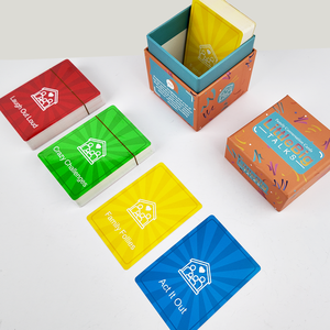 <span class=keywords><strong>Carte</strong></span> Interattive per Conversazioni Familiari per Tutte le Età, Set <span class=keywords><strong>di</strong></span> <span class=keywords><strong>Carte</strong></span> per Avviare la Conversazione, <span class=keywords><strong>Giochi</strong></span> <span class=keywords><strong>di</strong></span> <span class=keywords><strong>Carte</strong></span> Dedicati - Product Image 3