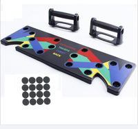 Supports de pompes multifonctionnels portables en ABS avec conception échelonnée pour l'entraînement des bras et des muscles abdominaux, appareil d'exercice abdominal