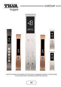Panel de Control COP LOP para Ascensor de Pasajeros, Sistema de Operación por Botones, Fabricante de Repuestos de Alta Calidad para Ascensores - Product Image 6