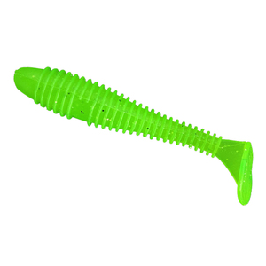7.5cm 75mm 3.6g leurre fluorescent en stock matériel de pêche couleur unique T queue plastique souple ver d'alose leurre plastique souple - Product Image 4