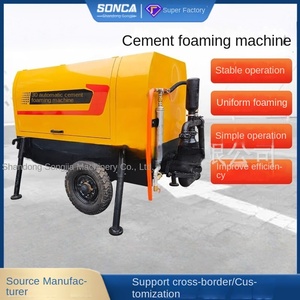 Machine à mousser le béton/ciment entièrement automatique SONCA, garantie 5 ans ou plus - Équipement de transport pour l'isolation thermique des toitures/sols - Product Image 3