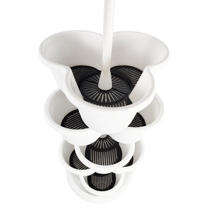 Maceta de plantación apilable VERTAK, maceta de torre vertical, maceta de jardín vertical móvil de 3 pétalos - Product Image 2