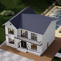 Nouveau design moderne Plan de maison personnalisé Design 3d Villa House Designs and Floor Plans