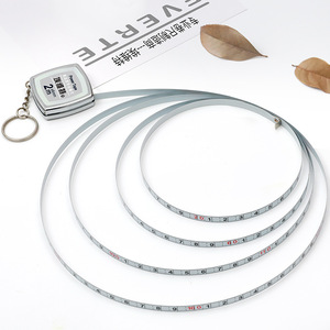 Cinta métrica Power Tape Mini de 2 m, de acero, con bloqueo automático, métrica, portátil, tipo llavero, para medir el cuerpo y uso doméstico. - Product Image 3