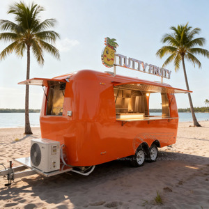 Commercial Mobile Food Cart Design Smoothie Dessert Pancake Donut Turkey <strong>Vending</strong> <strong>Machines</strong> Food Trucks - Product Image 2