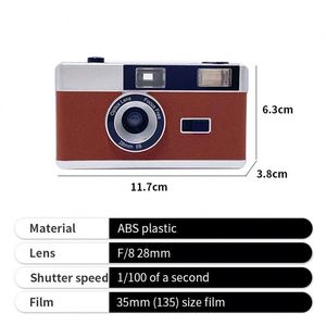 Chinese 35mm Film <b>Camera</b> Customised Vintage Brown Reusable Manual Flash <b>Camera</b> for Wedding - Product Image 2