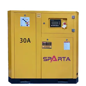 Low Vibration Operation Stable Performance Continuous Workflow Screw Air Compressors for Laboratory Equipment