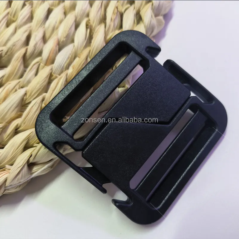 Accessorio per borsa all'ingrosso KAM 38mm dimensioni interne POM fibbie per cinture regolabili in plastica bicolore per borse