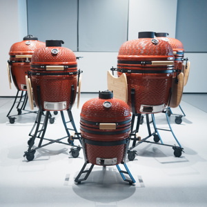 SEB fabricante al aire libre de cerámica <span class=keywords><strong>Kamado</strong></span> <span class=keywords><strong>Joe</strong></span> 16 pulgadas al aire libre barbacoa ahumador barbacoa carbón asador parrilla - Product Image 3
