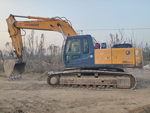 Excavadora coréenne d'occasion Hyundai Original 305 en vente Hyundai Excavator 305 Lc 7 ou T9 Crawler Excavator Used Hyundai 305-9t Digger - Product Image 2
