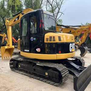 Excavadora usada CAT308C excavadora de orugas de segunda mano 8 TON mini precio barato buen rendimiento maquinaria de China - Product Image 1