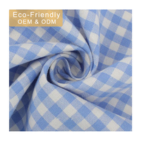 R21Y #1 Premium 100% Ramie Tissu pour vêtements, matériau tissé respirant teint en fil pour vêtements et textiles