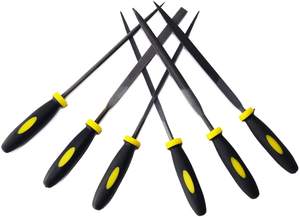 ชุดตะไบเหล็ก DIY 6 ชิ้น รูปทรงสามเหลี่ยม ขนาด 3x140 มม. 4x160 มม. 5x180 มม. ชุดเครื่องมือช่าง - Product Image 5