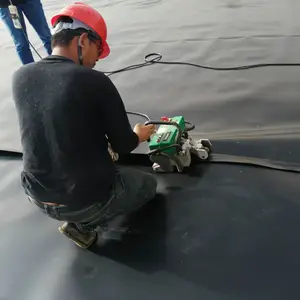 Cá khác nuôi trồng thủy sản Thiết bị bể cá HDPE geomembrane giá Prix mét Carre geomembrane