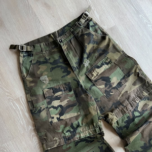 <span class=keywords><strong>Pantaloni</strong></span> <span class=keywords><strong>Cargo</strong></span> da <span class=keywords><strong>Uomo</strong></span> Personalizzati con Tasche Staccabili, Stile <span class=keywords><strong>Camouflage</strong></span>, Ripstop, Streetwear, Convertibili, Baggy, Produttore - Product Image 4