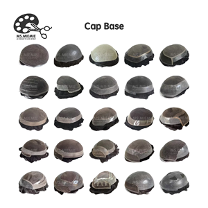 วิกผมผู้ชายแบบชิ้นเดียว รุ่น 1B20 สีดำธรรมชาติ ทรงผมด้านหลัง วิกผมผู้ชายศีรษะล้าน ผมแท้ แผ่นปิดผมด้านบน ผลิตจากโรงงาน - Product Image 6