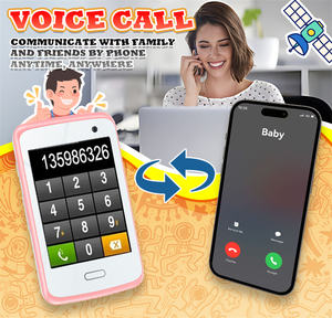 Téléphone pour Enfants A17, Jouet pour Tout-Petits Filles Garçons de 3 à 12 <span class=keywords><strong>Ans</strong></span>, avec Appareil Photo, Peinture, Meilleurs Cadeaux d'<span class=keywords><strong>Anniversaire</strong></span> pour Enfants - Product Image 6