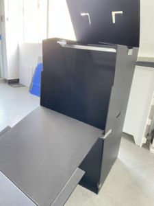 Caja de Guardarropa Plegable de Plástico Corrugado, Caja de Guardarropa para Mudanza, Cajas de Guardarropa Plegables de Plástico Corex - Product Image 3